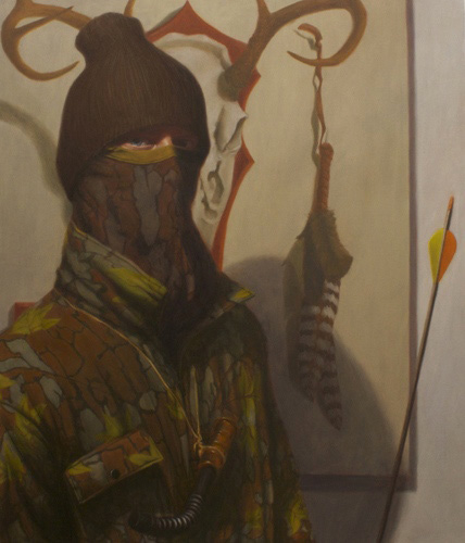 The Hunter, by Nathan Loda. 2012, oil on canvas.